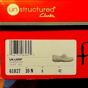 NIB Clark's Unstructured Loafers Narrow Fit
